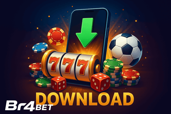 Baixe BR4BET e reivindique bônus