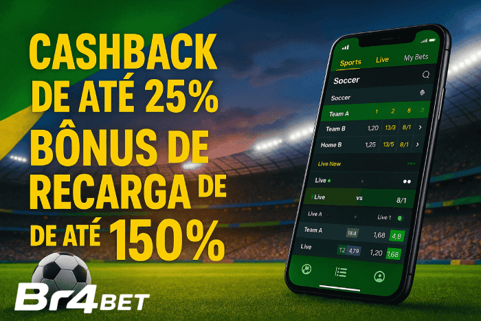 BR4BET Esporte - Bônus vencedores em apostas esportivas