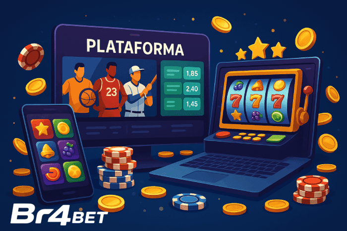 Plataforma BR4BET - apostas online, cassino e bônus